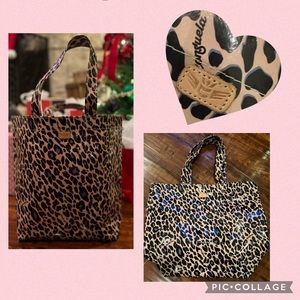 Consuela Basic Bag  18”x15” - Blue Jag print - EGUC